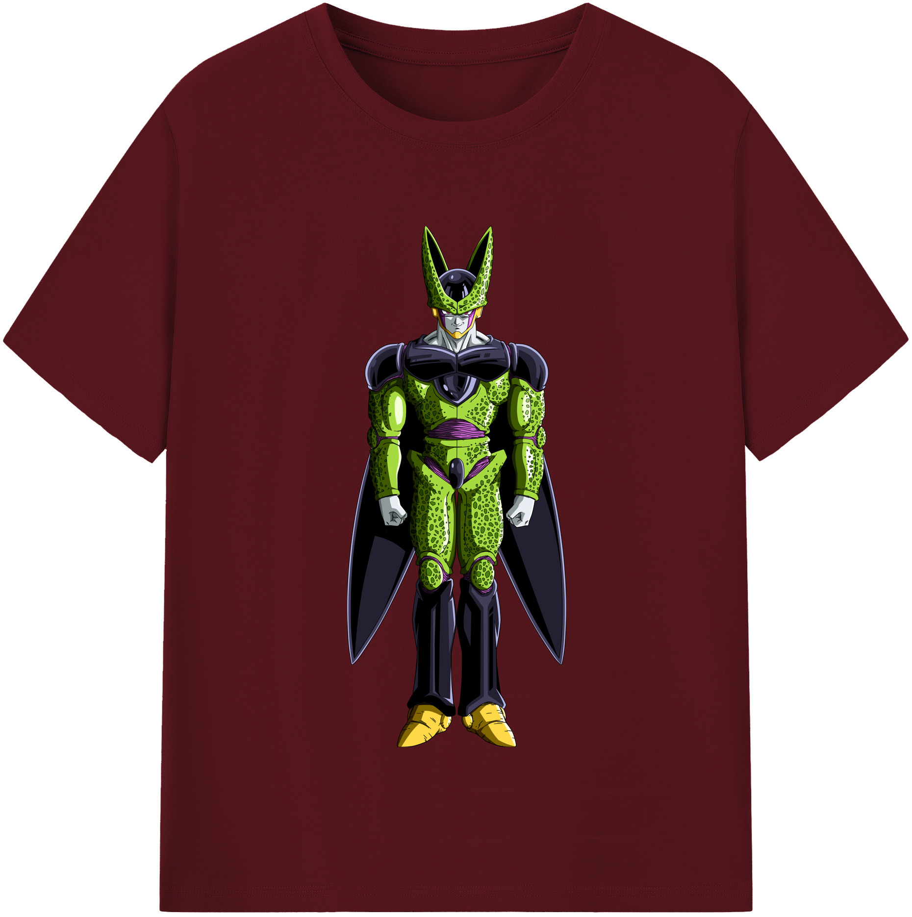 （画像用） ドラゴンボール セル DRAGON BALL Cell 綿100％半袖Tシャツ（フロントプリント）